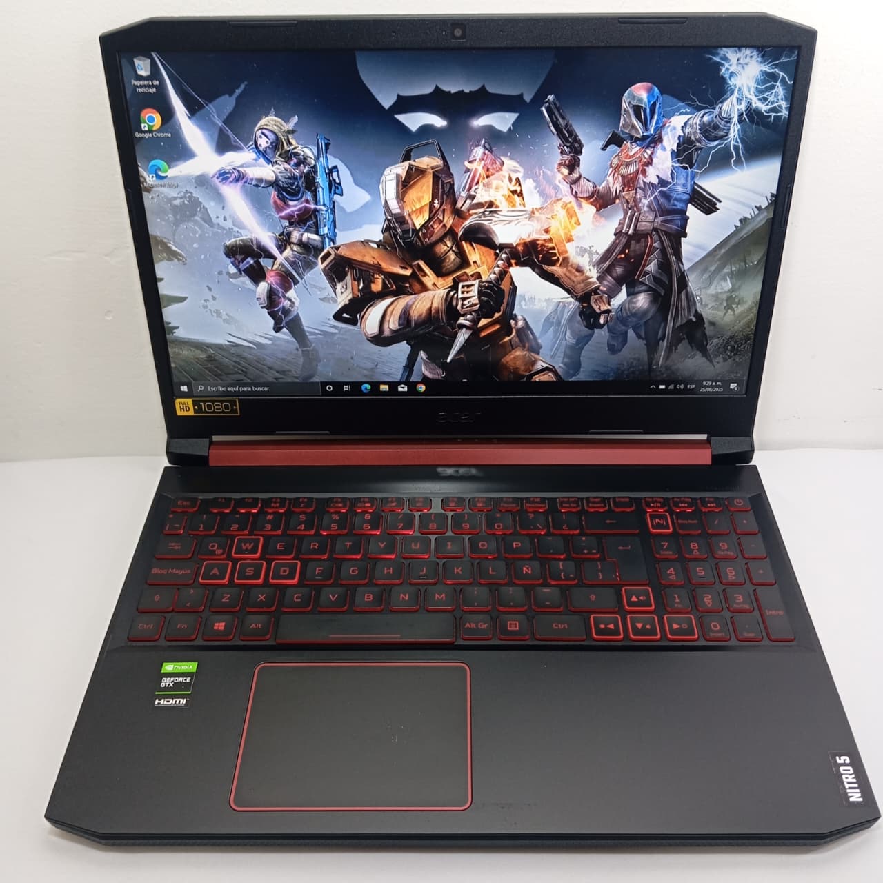 NITRO 5 GAMER / INTEL CORE i5 / 16GB RAM / GTX 1650 / 500GB SSD / 1TB